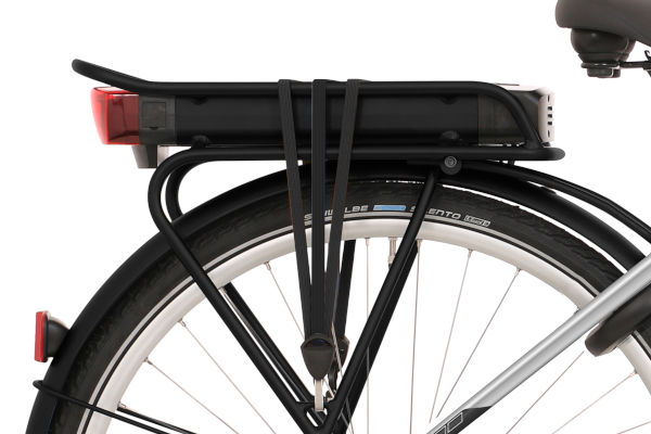 Rear rack with straps and AVS